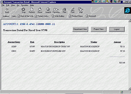 Image 3: Transaction Detail page